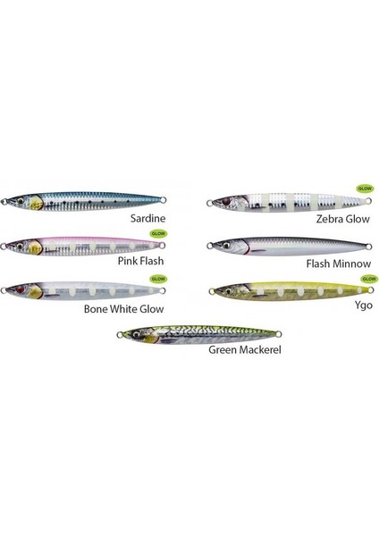 3D Slim Jig Minnow 60 gr 12,5 cm Jig Yem fiyatları