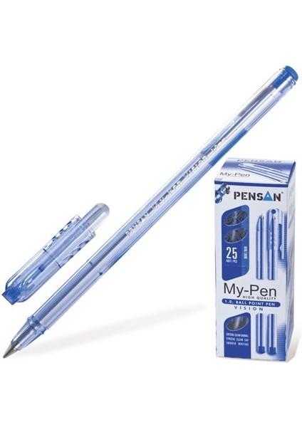 My-Pen Tükenmez Kalem Mavi 5 Adet