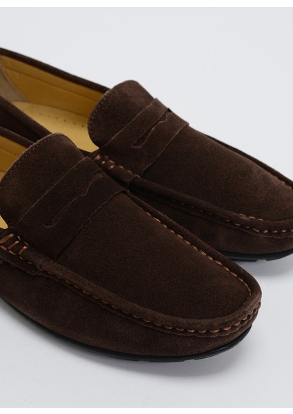 Deri Kahve Erkek Günlük Ayakkabı Karembeu fırsatları