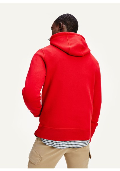 Sweatshirt, L, Kırmızı