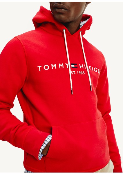 Sweatshirt, L, Kırmızı