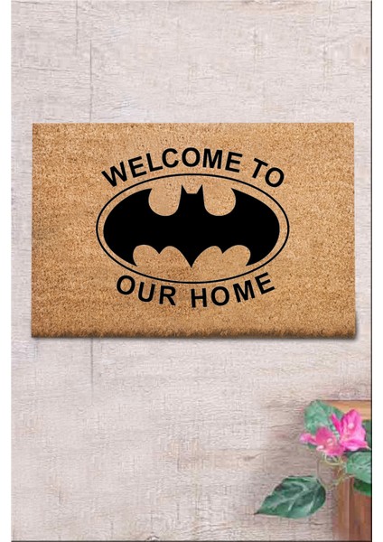 Coco Tuny 40X60 cm Doğal Koko Kıl Paspas,hindistan Naturel Kapı Önü Paspası