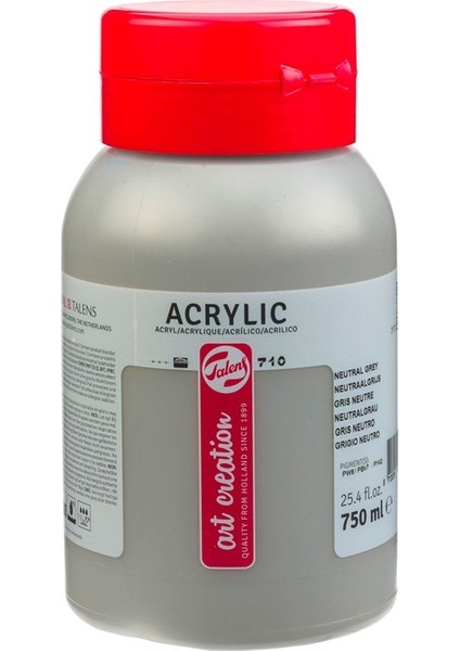 Akrilik Boya 750ML Neutral Grey N:710