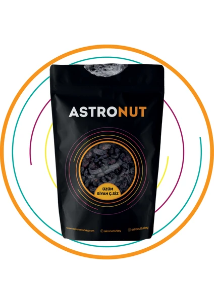 Astronut Siyah Üzüm Çekirdeksiz 500 gr