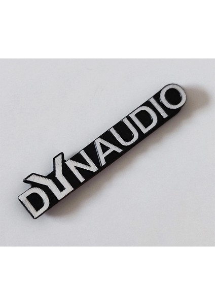 Dynaudio Logo (10 Adet, Metal) Dynaudıo Hoparlör Logo Amblem