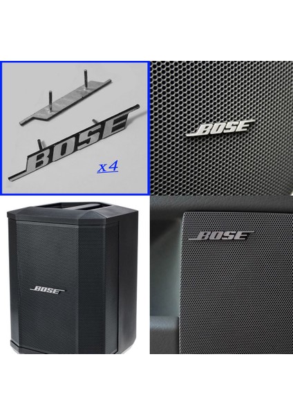 Bose Hoparlör Arma 10 Adet - Bose Logo Amblem Pinli fiyatları