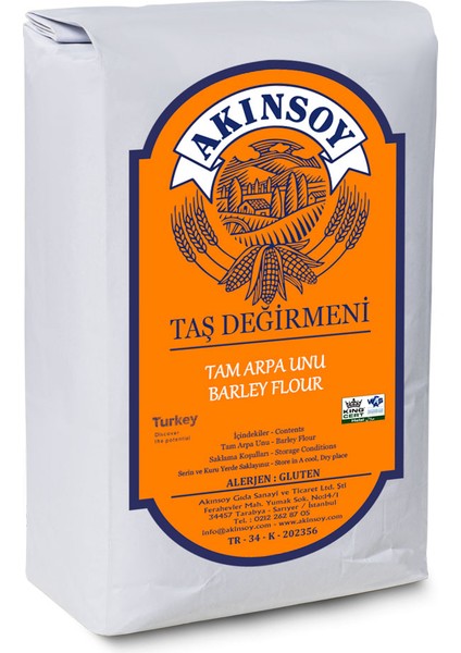 Akınsoy Arpa Unu 5 kg