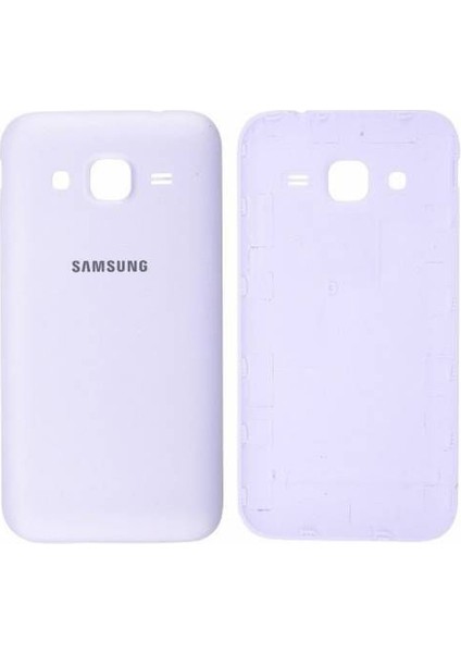 Galaxy Core Prime ( G360H ) Arka Batarya Pil Kapağı Beyaz