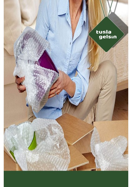 Tuşla Gelsin 20 cm x 50 mt Balonlu Naylon ( 5'li Paket )