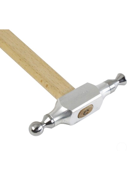 Pdr Tools Pdr Boyasız Göçük Düzeltme Çekiç Tahta Saplı Alüminyum Değişen Başlıklı 2 Metal Başlık El Aletleri