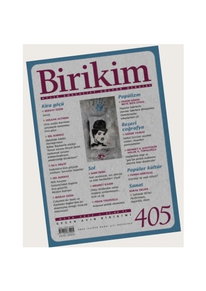 Birikim Sayı 405 - Ocak 2023
