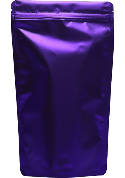 Mor Mat Kilitli Doypack Ambalaj 16 x 27 + 4 cm. 500 gr. - 50 Adet