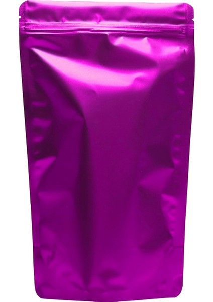 Pembe Mat Kilitli Doypack Ambalaj 16 x 27 + 4 cm. 500 gr. - 250 Adet