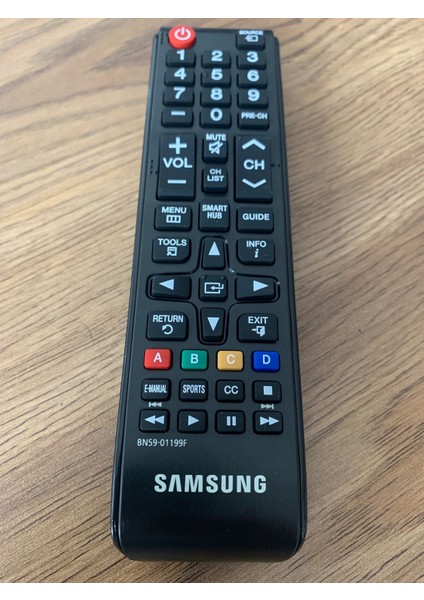 Ata Elektronik Orjinal - Samsung Tüm Modeller Smart Hub Tuşlu LCD LED Tv Akıllı Kumanda Kısa Orj. Görsel Aynı Orgınal Ürün