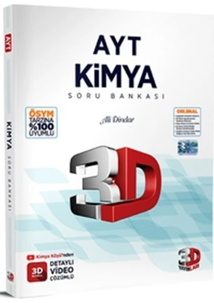 3D Yayınları AYT Kimya Soru Bankası - AYT Soru Bankası