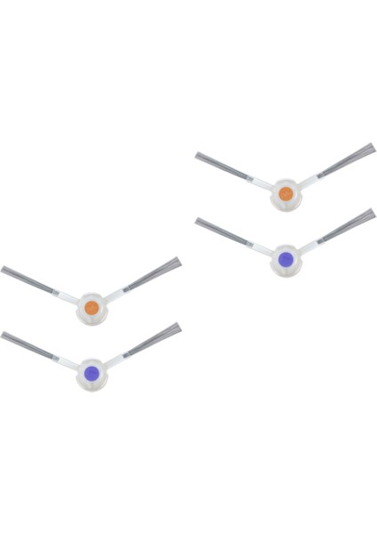 Narwal J3  2 Çift Yıkanabilir Yan Fırça Robot Vakum Yedek Yedek Parça Ev Temizlik Aksesuarları  (Yurt Dışından)