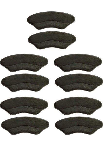 5 Çift Pedler Yumuşak Anti Kayma Ekleri Astar Yüksek Pedler Gevşek Siyah Için Koruyucular (Yurt Dışından) fiyatları