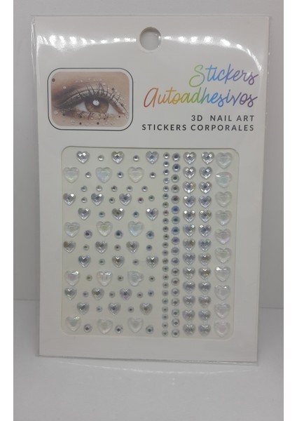 Yüz Tırnak ve Saç Süsleme Taşı