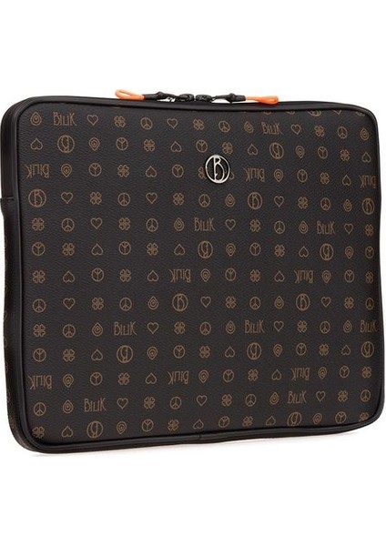 Monogram Siyah Unisex Laptop & Evrak Çantası Blkor Notebook-Mn fiyatları