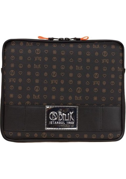 Monogram Siyah Unisex Laptop & Evrak Çantası Blkor Notebook-Mn modelleri