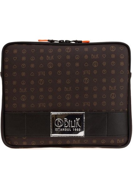 Monogram Kahve Unisex Laptop & Evrak Çantası Blkor Notebook-Mn modelleri