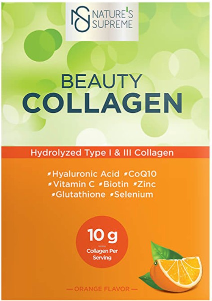 Nature's Supreme Beauty Collagen Powder  7 Saşe