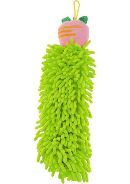 Mikrofiber Imbibisyon Mikrofiber El Havlu Mutfak Banyosu Havlu Asılı Hidroskopiklik Iyi Açık, Açık Yeşil Açıklandığı Gibi (Yurt Dışından)