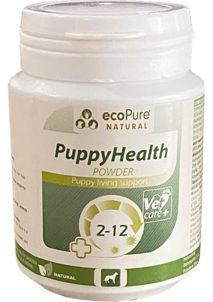 Puppy Health Yavru Köpekler İçin Genel Destekleyici Toz 40gr