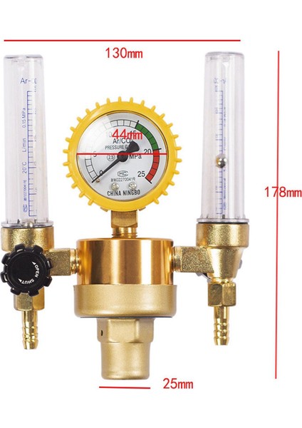 Profesyonel Hassas Argon Gaz Regülatörü Basınç Redüktör Kaynak Aracı (Yurt Dışından)