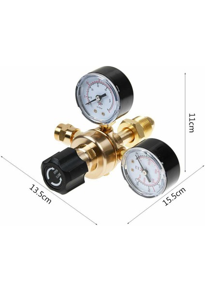 Akış Ölçer Regülatörü Argon Co2 Basınç Kaynak Gaz Kaynakçısı Vanalarını Azaltma (Yurt Dışından)