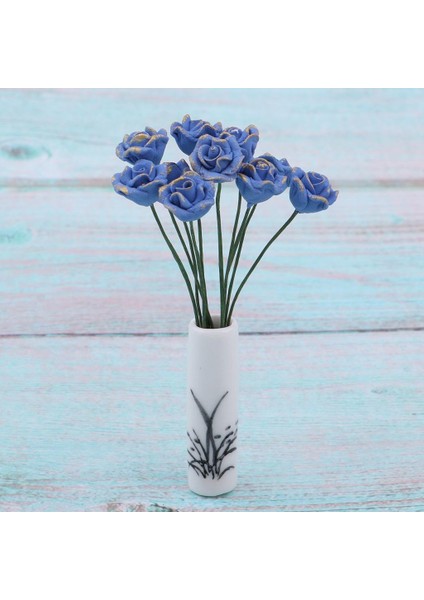 1:12 Bebek Ev Vazo Dekoru Için Güzel Minyatür Bitkiler (Yurt Dışından) fiyatları