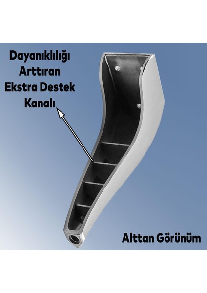 Harvey Lüks Mobilya Kanepe Sehpa Tv Ünitesi Koltuk Ayağı 15 Cm Krom Baza Ayakları fırsatları