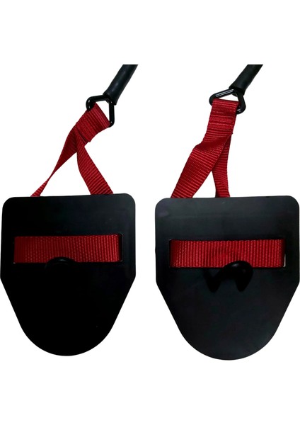 Strechcordz El Paletli Yüzme Kara Antrenman Direç Lastiği (Kırmızı) (5,4-14,1 Kg) modelleri