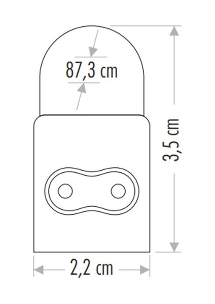 Ct 2468 T5 Ledli Bant Armatür (Eklenebilir Anahtarlı)