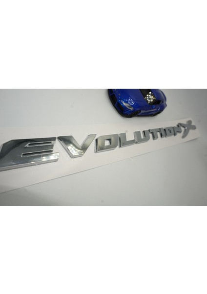 Mitsubishi Lancer Evolation x 3m 3D Bagaj Yazı Logo Amblem