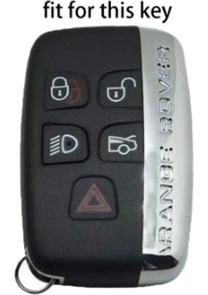 Land Rover Range Rover 5 Buton Silikon Anahtar Kılıf Seti