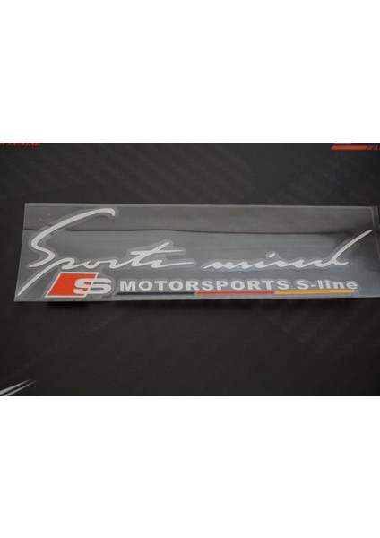 Audi S Motorsport S Line Sticker modelleri