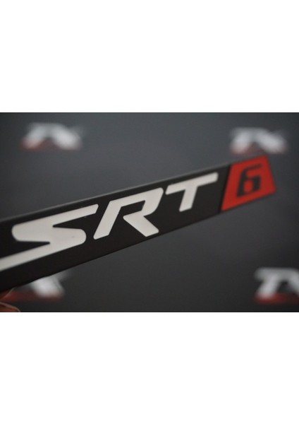 Jeep Grand Cherokee Srt 6 Krom Metal Bagaj 3m 3D Logo