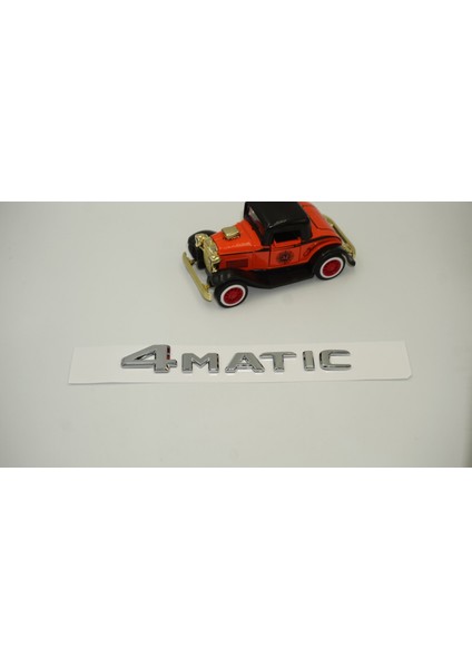 4 Matic Bagaj Gümüş Krom Abs 3m Yazı Logo fiyatları
