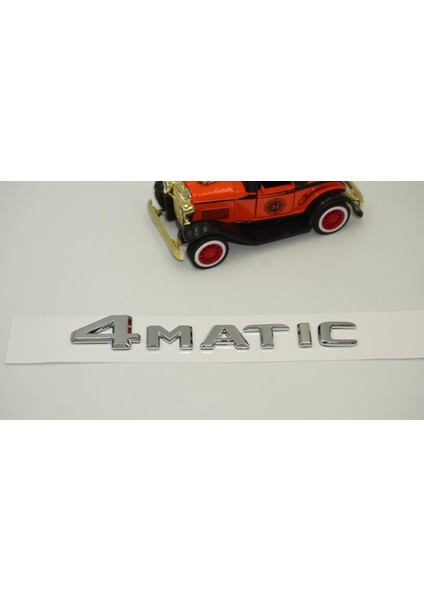 4 Matic Bagaj Gümüş Krom Abs 3m Yazı Logo modelleri