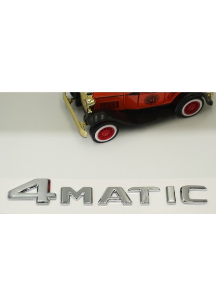 4 Matic Bagaj Gümüş Krom Abs 3m Yazı Logo fırsatları