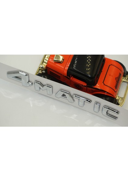 4 Matic Bagaj Gümüş Krom Abs 3m Yazı Logo indirimleri