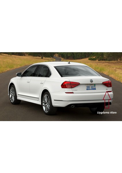 Volkswagen Tsi Bagaj Krom Metal 3m 3D Logo Amblem fırsatları