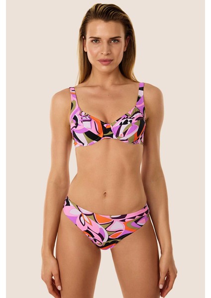 40628 Pembe Toparlayıcı Bikini Takımı