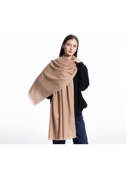Fenza T-803-4 Kahverengi Yün Şal