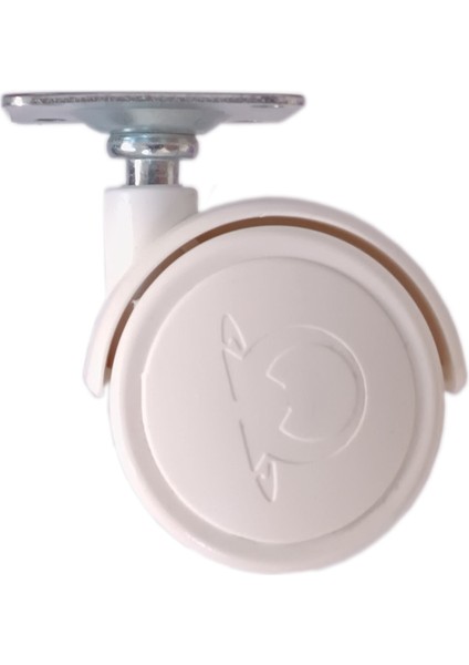 Oynak Tablalı Dolap Sehpa Masa Ayağı Mobilya Tekerleği 40 mm Polyemid (4 Adet) fırsatları