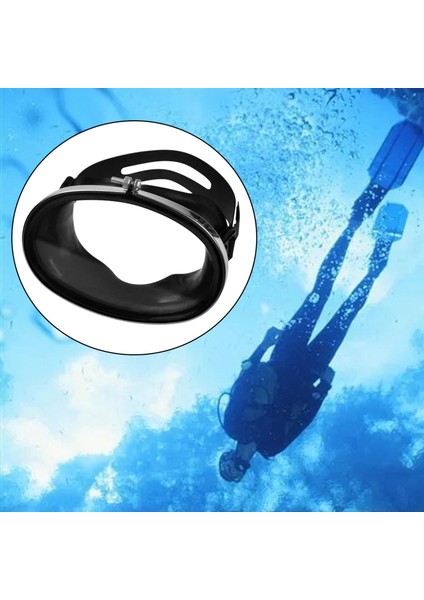 2pcs Oval Dalış Su Geçirmez Sızıntılı Fot Anti-Tüplü Yüzme Gözlükleri fırsatları