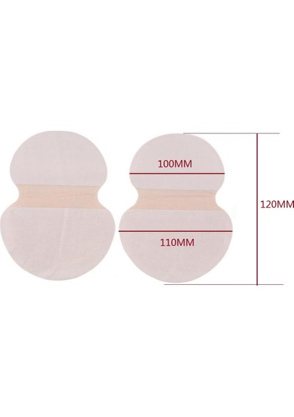 20 Çift Ultra Sınırlı Koltuk Alt Alt Alt Alt Alt Alt Alt Alt Alt Teri Siz Pedleri (40 Paket) - Izin Ver modelleri
