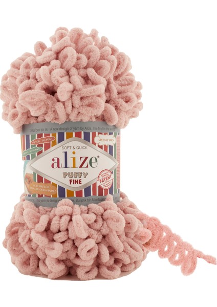 5 Adet Alize Puffy Fine 161 pudra (küçük ilmek)