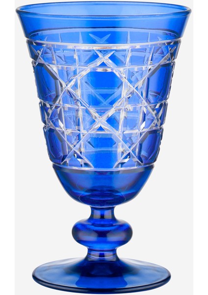 Gloria Mavi Cam Kadeh 280 ml